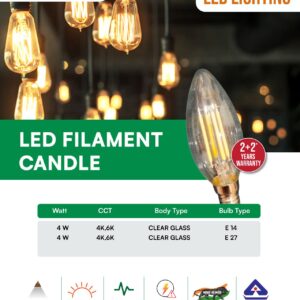 LED Filament Candle Light