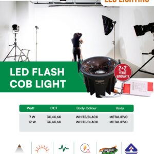 LED Flash COB Light